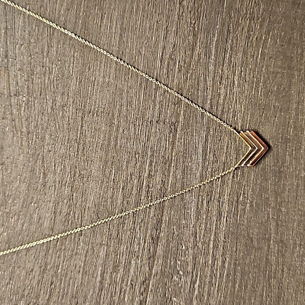Chevron necklace